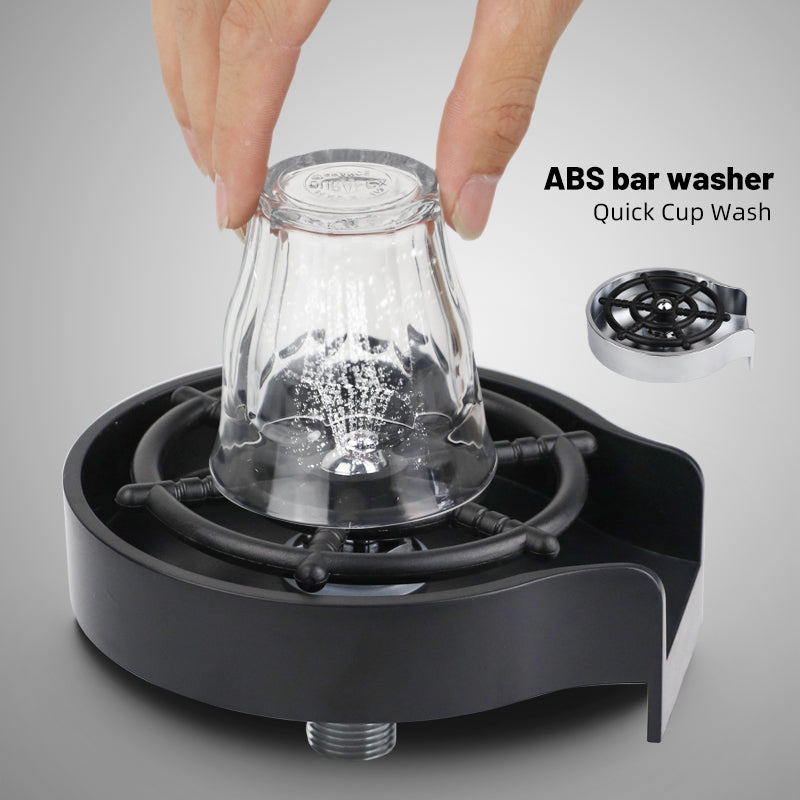 Kitchenova High-Pressure Cup Washer – Automatic Sink Glass Rinser