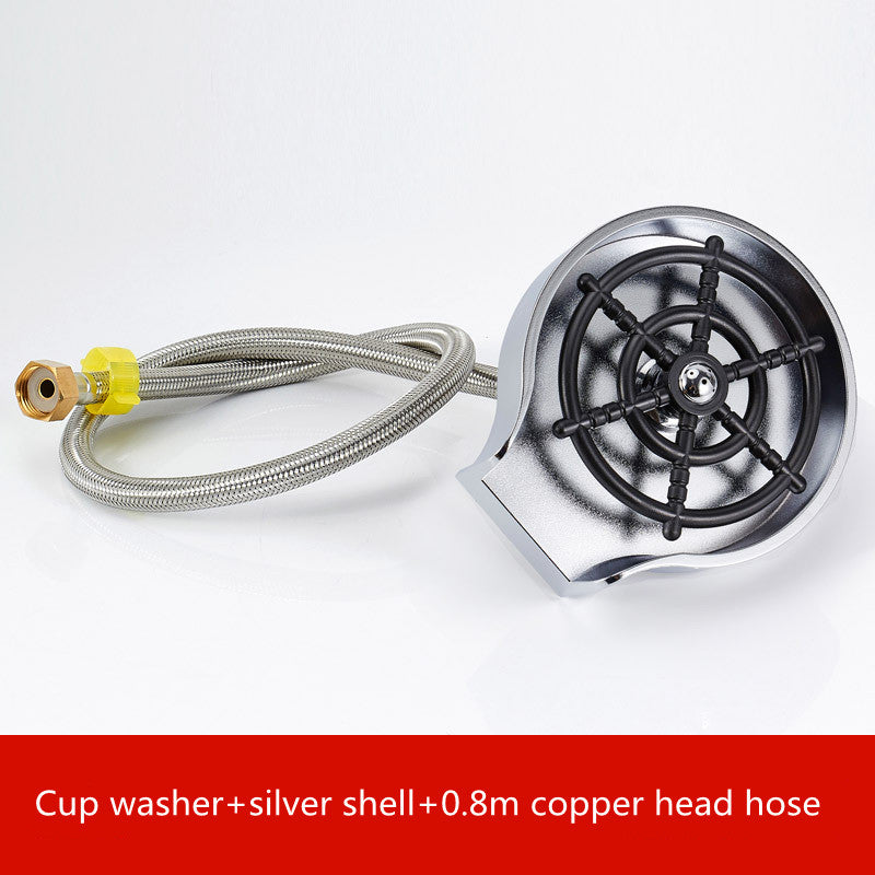 Kitchenova High-Pressure Cup Washer – Automatic Sink Glass Rinser